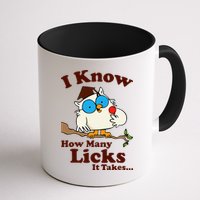 Funny Vintage I Know How Many Licks It Takes Mug