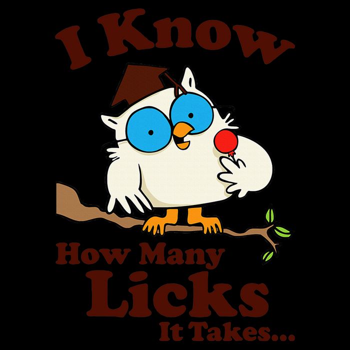 Funny Vintage I Know How Many Licks It Takes Mug