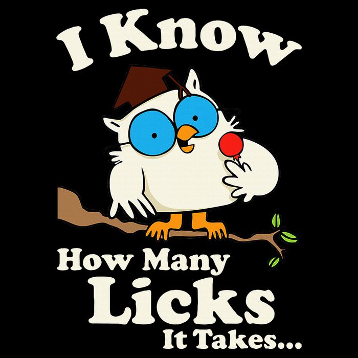 Funny Vintage I Know How Many Licks It Takes Toddler T-Shirt