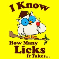 Funny Vintage I Know How Many Licks It Takes T-Shirt