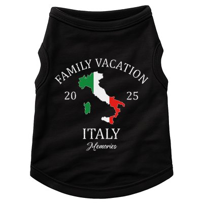 Family Vacation Italy 2025 Family Travel Squad Doggie Tank