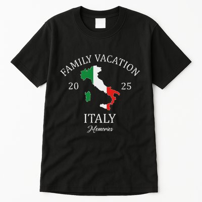 Family Vacation Italy 2025 Family Travel Squad Tall T-Shirt