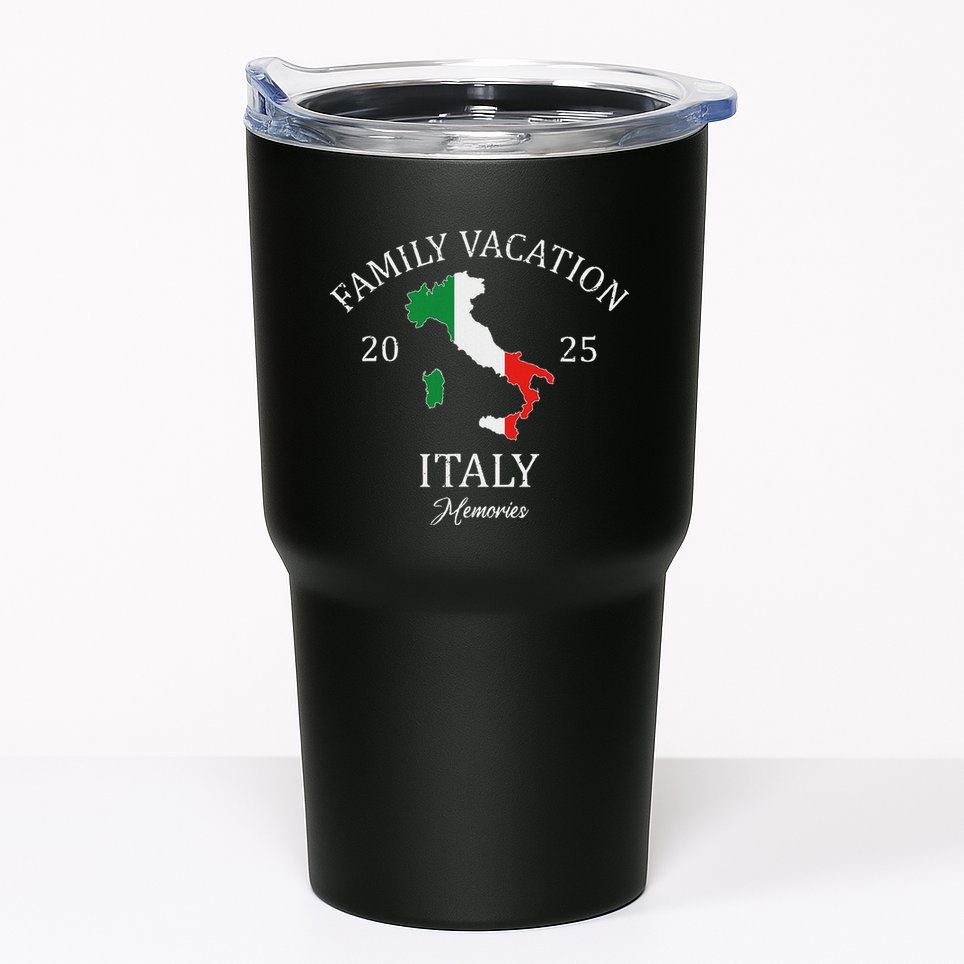 Family Vacation Italy 2025 Family Travel Squad Tumbler