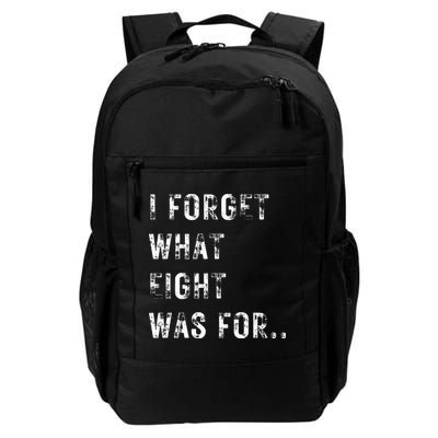 Funny Violent I Forget What 8 Was For Kiss Off Femmes Fans Backpack