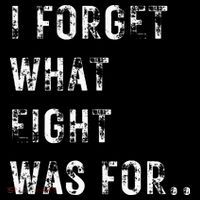 Funny Violent I Forget What 8 Was For Kiss Off Femmes Fans 7-Panel Snapback Hat