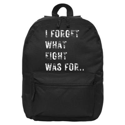 Funny Violent I Forget What 8 Was For Kiss Off Femmes Fans 16 in Basic Backpack