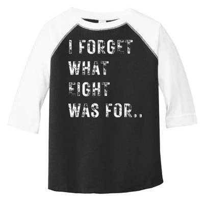 Funny Violent I Forget What 8 Was For Kiss Off Femmes Fans Toddler Fine Jersey T-Shirt