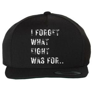 Funny Violent I Forget What 8 Was For Kiss Off Femmes Fans Wool Snapback Cap