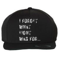 Funny Violent I Forget What 8 Was For Kiss Off Femmes Fans Wool Snapback Cap