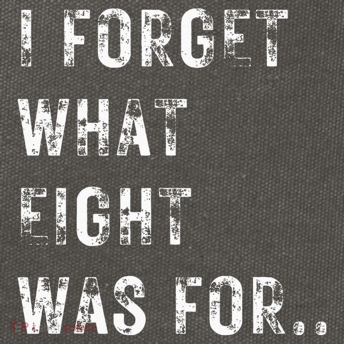 Funny Violent I Forget What 8 Was For Kiss Off Femmes Fans Cotton Canvas Backpack
