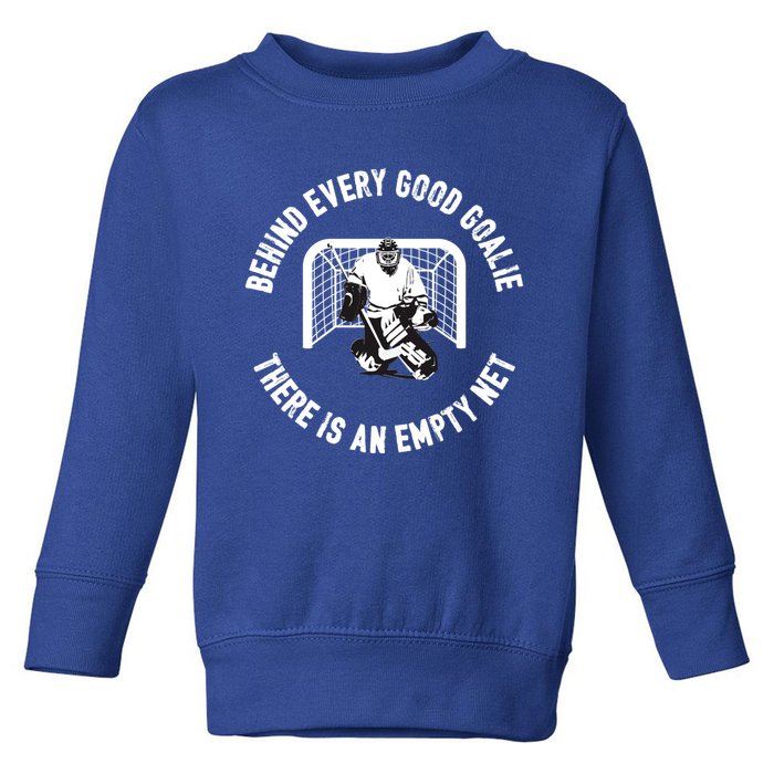 Funny Vintage Ice Hockey Goalie Gift Great Gift Toddler Sweatshirt