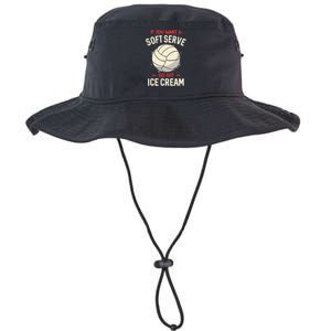 Funny Volleyball If You Want A Soft Serve Voleyball Legacy Cool Fit Booney Bucket Hat