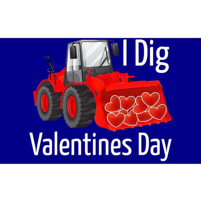 Funny Valentines Imeaningful Giftdig You Outfit Tractor Heart Gift Bumper Sticker