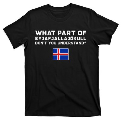 Funny Volcano Iceland T-Shirt