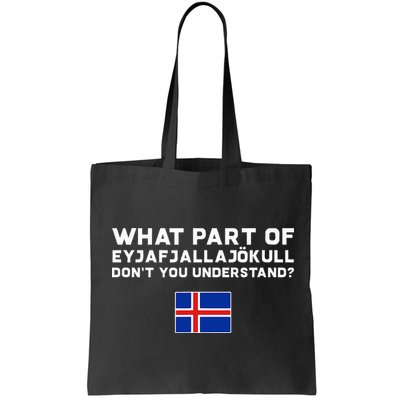 Funny Volcano Iceland Bag
