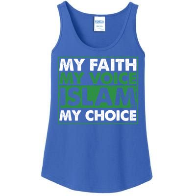 Faith Voice Islam Choice Religion Religious Islamic Gift Cute Gift Ladies Essential Tank