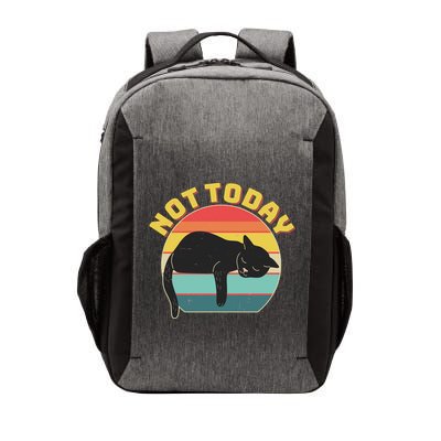 Funny Vintage Lazy Sleepy Not Today Cat Vector Backpack