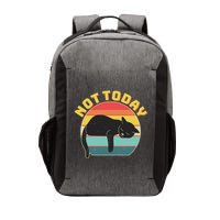 Funny Vintage Lazy Sleepy Not Today Cat Vector Backpack