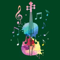Funny Violin Lover Art For Men Women Violin Player Violinist Cooling Performance Crew T-Shirt