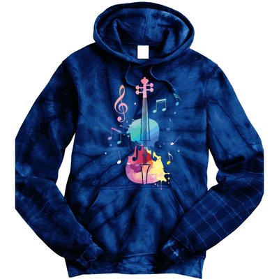 Funny Violin Lover Art For Men Women Violin Player Violinist Tie Dye Hoodie