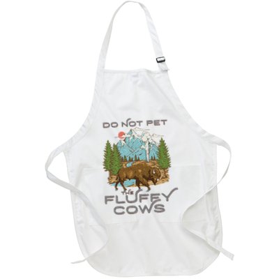 Funny Vintage Look Yellowstone National Park Bison Lover Apron