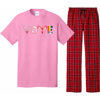 Funny Vote Like Ruth Sent You Gavel Feminists Lgbt Pride Pajama Set