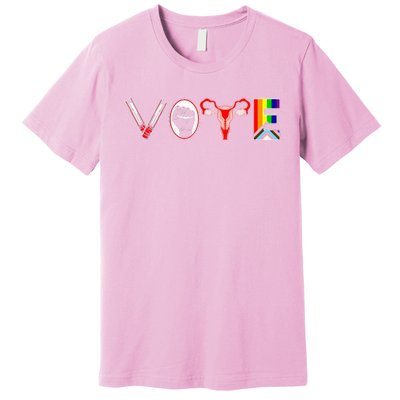 Funny Vote Like Ruth Sent You Gavel Feminists Lgbt Pride Premium T-Shirt