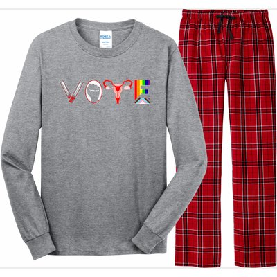 Funny Vote Like Ruth Sent You Gavel Feminists Lgbt Pride Long Sleeve Pajama Set