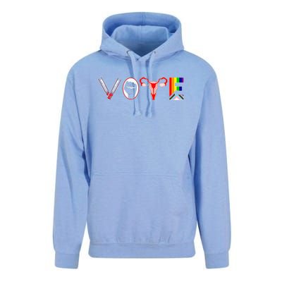 Funny Vote Like Ruth Sent You Gavel Feminists Lgbt Pride Unisex Surf Hoodie