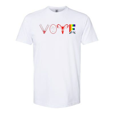 Funny Vote Like Ruth Sent You Gavel Feminists Lgbt Pride Softstyle CVC T-Shirt