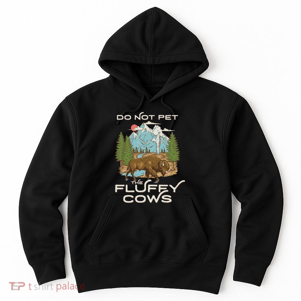 Funny Vintage Look Yellowstone National Park Bison Lover Hoodie