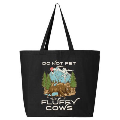 Funny Vintage Look Yellowstone National Park Bison Lover 25L Jumbo Tote