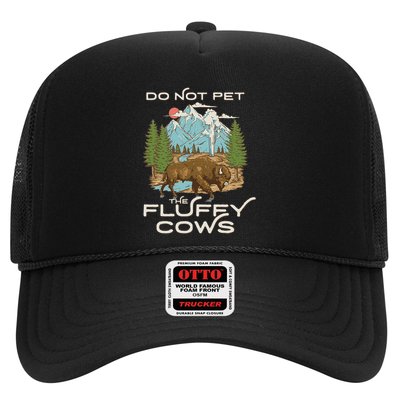 Funny Vintage Look Yellowstone National Park Bison Lover Trucker Hat
