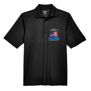 Flag Veteran Long Sleeve Men's Origin Performance Pique Polo