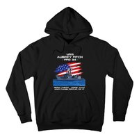 Flag Veteran Long Sleeve Hoodie