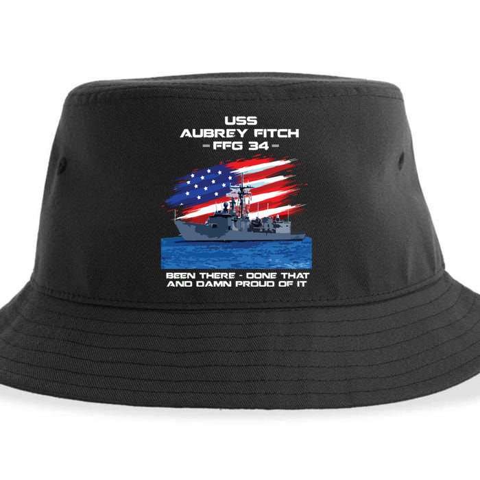 Flag Veteran Long Sleeve Sustainable Bucket Hat