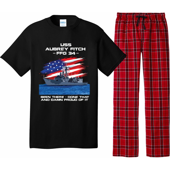 Flag Veteran Long Sleeve Pajama Set