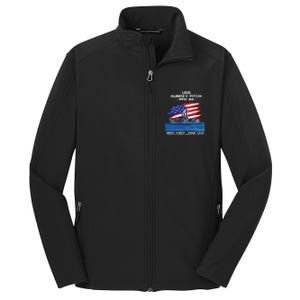 Flag Veteran Long Sleeve Core Soft Shell Jacket