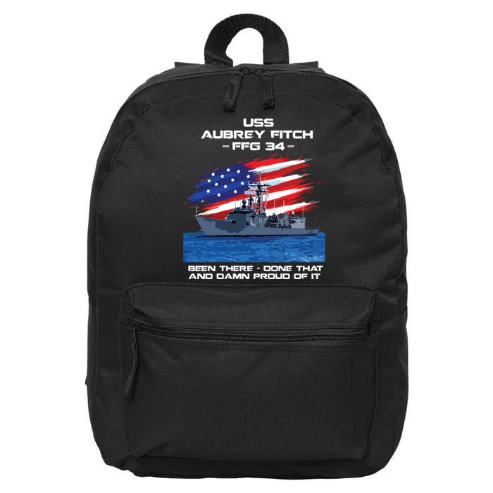 Flag Veteran Long Sleeve 16 in Basic Backpack