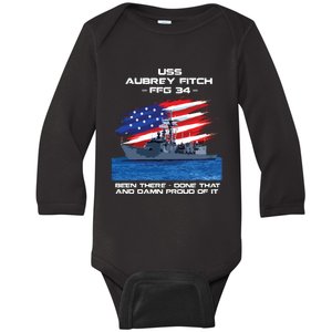 Flag Veteran Long Sleeve Baby Long Sleeve Bodysuit