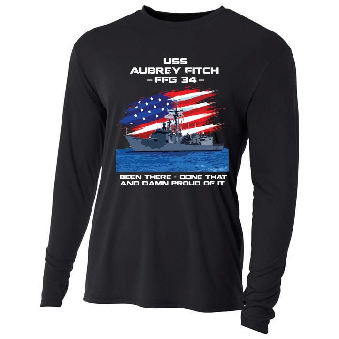 Flag Veteran Long Sleeve Cooling Performance Long Sleeve Crew