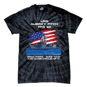 Flag Veteran Long Sleeve Tie-Dye T-Shirt