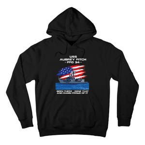 Flag Veteran Long Sleeve Tall Hoodie