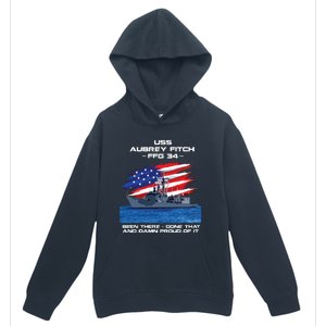 Flag Veteran Long Sleeve Urban Pullover Hoodie