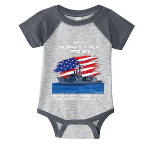 Flag Veteran Long Sleeve Infant Baby Jersey Bodysuit