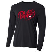 Funny Volleyball Lets Pepper Practice Term Great Cooling Performance Long Sleeve Crew