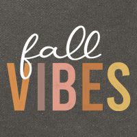 Fall Vibes Love Autumn Season Cotton Canvas Backpack