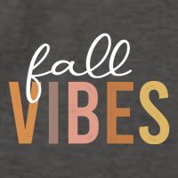 Fall Vibes Love Autumn Season Vector Backpack