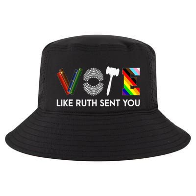 Funny Vote Like Ruth Sent You Gavel Feminists Lgbt Pride Cool Comfort Performance Bucket Hat