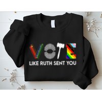 Funny Vote Like Ruth Sent You Gavel Feminists Lgbt Pride Sweatshirt